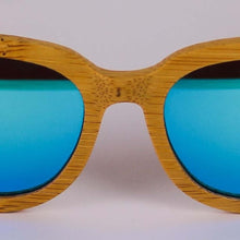 Cargar imagen en el visor de la galería, Detalle puente Gafas de sol polarizadas de madera BAMBUDY RIMM