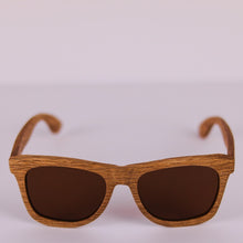 Cargar imagen en el visor de la galería, Frontal Gafas de sol polarizadas de madera CINNAMON BUDY
