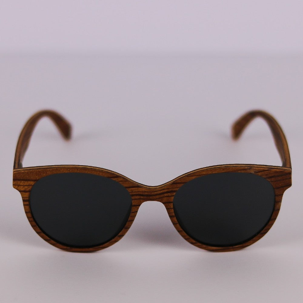 Frontal Gafas de Sol polarizadas de madera ELLIOT FOX