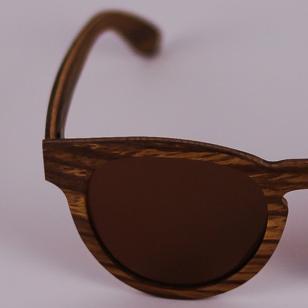 Detalle Frontal izquierdo Gafas de Sol polarizadas ELLIOT WOLF UV400