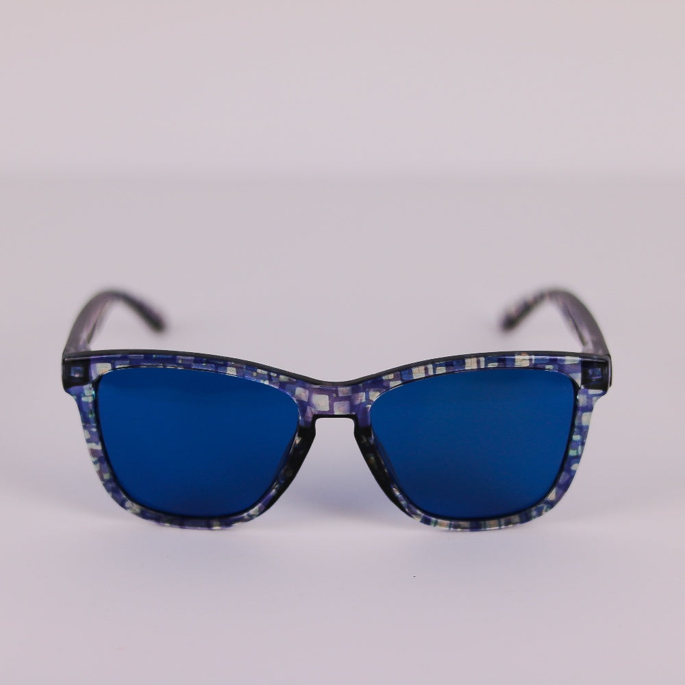 Frontal Gafas de sol polarizadas MONDRIAN BLUE UV400